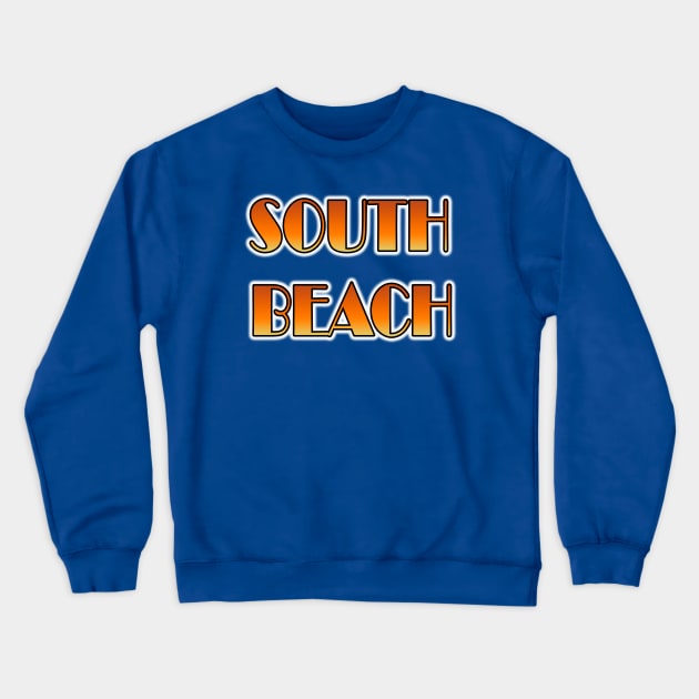 South Beach by Basement Mastermind Crewneck Sweatshirt by BasementMaster